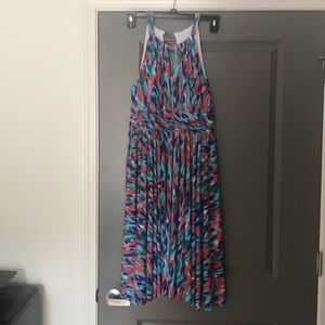 Multicolored Poly Spandex Sundress